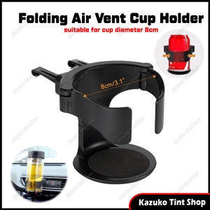 NEW Folding Air Vent Drink Holder Universal Folding Car Air Vent Cup Holder Drink Holder Bottle Coffee Pemegang Minuman Kereta 8cm Diameter 1pc/set