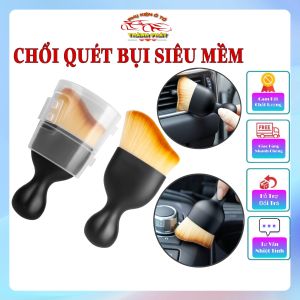 Chổi cọ mini sợi lông mềm vệ sinh nội thất ô tô làm sạch khe cửa gió điều hòa bảng điều khiển bàn phím máy tính