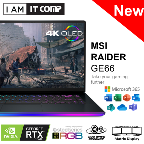 HOT Laptops Msi Ge66 Rtx 3060 MSI Raider GE66 11UE-489
