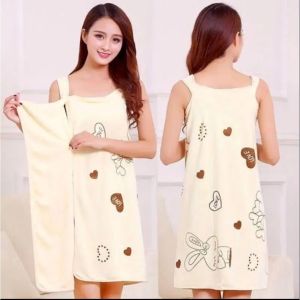 HANDUK BAJU MANDI / BAJU HANDUK MANDI / HANDUK KIMONO DEWASA / HANDUK KARAKTER WEARABLE TOWEL TM B33