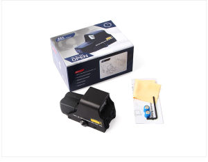 551 Red Dot Sight Tactical Optical Reflex Red/Green Dot Scope Adjustable Brightness for 20mm