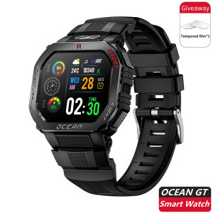 LOKMAT Cross border Smart Watch OCEAN GT Outdoor Flashlight Compass Bluetooth Call Sports Watch