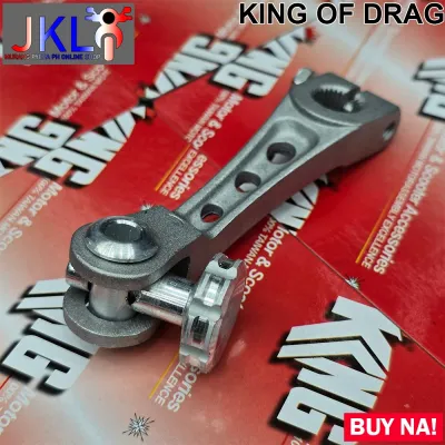 KING OF DRAG BRAKE ARM CNC YAMAHA / HONDA / MIO / M3 / WAVE / XRM / TMX / BEAT / SOUL I 125 / GEAR