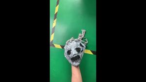 Halloween Horror Mask Latex Half Face Funny Party Masquerade Props Movie Live Knots Band Mask