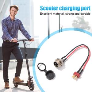 Xe máy điện các bộ phận Bộ sạc điện t-head cổng sạc điện thoại cắm cho kugoo M4 Pro