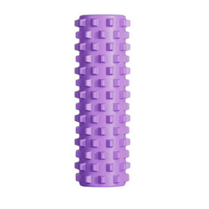 AUEVA Cột yoga đặc ruột răng sói lớn 45x14CM Con lăn massage bọt biển thư giãn cơ bắp con lăn tập gym có gai