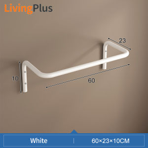 Rak Baju Clothes Bar Clothes Hanging Rack Besi Gantung Baju Sangkut Baju Penyangkut Baju Dinding Rak Baju DIY Open Wardrobe Wall Mounted Shlef