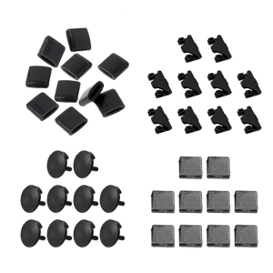 10 Pieces Silicone Air Fryer Rubber Bumpers Premium Rubber Feet Anti-scratch Protective Cover for Air Fryer Tray