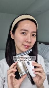 Máy massage làm đẹp 7 trong 1 VRAIKO Lilac cho mặt và cổ - Nâng cơ & làm săn chắc vùng hàm - Máy massage dẫn lưu bạch huyết cho mặt giúp chống lão hóa giảm nếp nhăn nếp nhăn trên trán và quầng thâm màu trắng