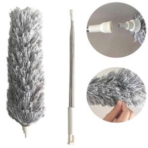 Chổi Quét Trần Không Cần Thang 2.8m – Chổi Phủi Bụi Trần Cao Lau Quạt Trần Mạng Nhện Cán Inox Dài