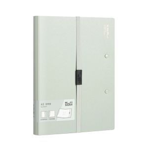 NOONOR Versatile Foldable Folders Organize Artifacts A4 To A5 File Contract Folders Portable Folding Board Folder