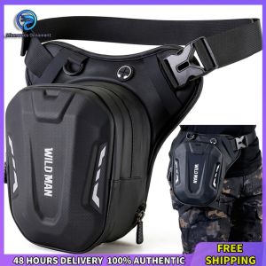 Winnereco Motorcycle Utility Bum Pack Waterproof with Reflective Strips for Safe Riding and Convenient Storage for All Essentials