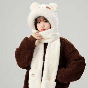 Gloves Soft and Comfortable Scarf Thickening Fashion Styling Cute Multifunction Cycling Adults