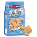 Balocco 250gr Wafers Hazelnut Milk Vanilla Cocoa Crema Naciola Wafer Krim Impor Itali Baloko Baloco. 