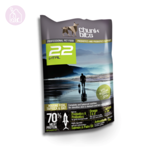 Chunk Bits Vital 22︱Marine Fish Tapioca & Oat︱Dog Dry Food