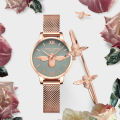 Jam Tangan Wanita Hannah Martin 100% Original Tahan air Fashion CEWEK Quartz Perempuan Arloji cewe Tangan FREE BOX. 