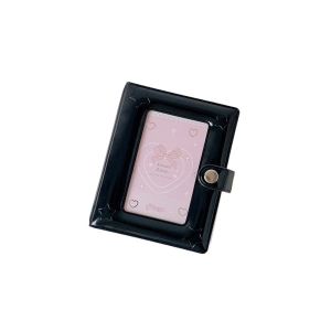 TINGTIAN Bìa thẻ PVC Giá đỡ thẻ ảnh Hàn Quốc Trang trí Ảnh CMND 3 inch Hộp bảo vệ thẻ Thời trang Y2K Thẻ ảnh thần tượng Bảo vệ màn hình thẻ thần tượng Bạn bè
