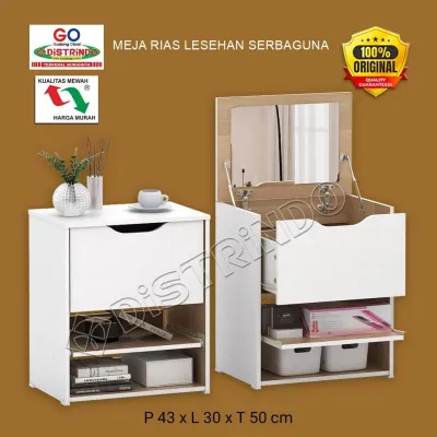 DISTRINDO Nakas Minimalis / Nakas + cermin Rias / Meja Rias Lesehan