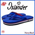 Islander 'Navy/Red'' Men's non-slip rubber soles 100% Authentic and Original colored slippers (Makapal). 