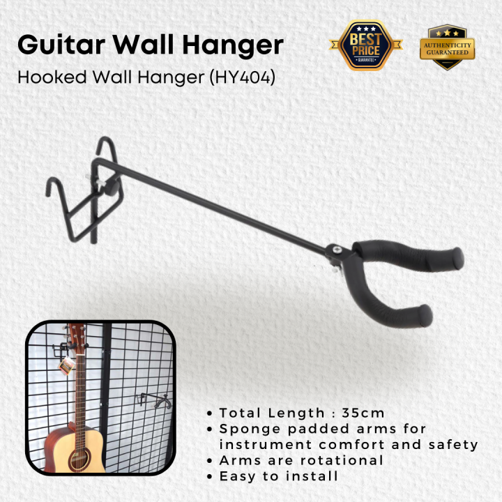 Guitar / Ukulele / Violin Wall Hanger Adjustable Angle for Netting Wall ...