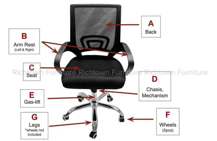 Rich Office Chair Parts FOAM SEAT ONLY C Lazada PH