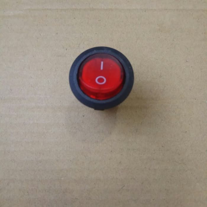 Saklar ON Off motor variasi Switch On Off Power Push Button Lampu Bulat ...