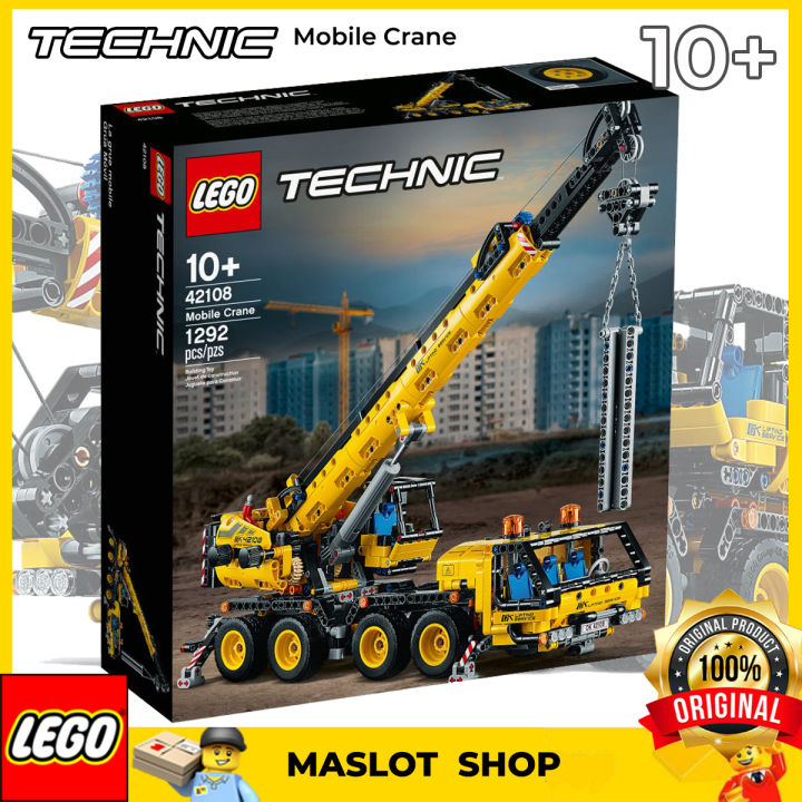 ***delist*** Lego Technic Mobile Crane 42108 (1292 Pieces) 10+ 