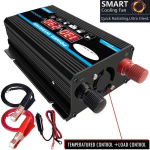 (Dikirim Dari Jakarta) Inverter Gelombang Sinus Modifikasi 2000w/4000W/6000w Inverter Pure Sine Wave DC 12V to AC 220V Power Inverter Car Power Charger Converter 【 12-220V 】