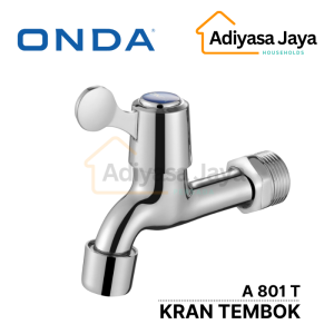 Kran Tembok A 801 T 1/2 Inch (ONDA) - Keran Air / Teras / Toilet
