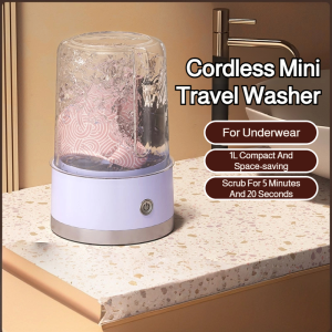 Underwear Washing Machine Fully Automatic Household Lazy Artifact Mini Laundry Cup Special Socks Washing Machine Underwear迷你洗衣杯内衣专用