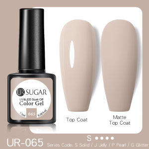 UR SUGAR 60 Màu Sơn Gel Sơn Móng Tay Màu Xám Xanh Nâu Thiết Kế Nghệ Thuật Ngâm Gel UV Sơn Dầu Bóng Sơn Phủ Trên Cùng Sơn Gel 7.5Ml