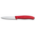 Victorinox มีดทำครัว มีดครัว มีดหั่น / มีดเล็ก มีดปอกผลไม้ Kitchen Knives - Paring Knife Swiss Classic, 8 cm, Red (6.7601). 