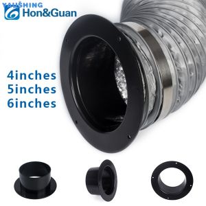 YAUSHING 3456 inches Ducting Direct connector Neck flange of Ventilation Extractor Duct Exhaust Fan