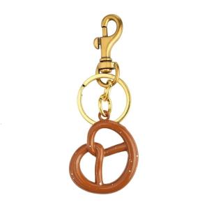Elegant Cookie Charm Bag Pendant Biscuit Shape Key Ring Portable Bag Decoration Fashionable Handbag Charm Accessories