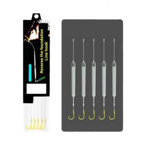 Barbed Hook Fishing Tackle Ready to Use Anti Bottom Carp Rigs Fishing Lures Suspension Fishing Hair Rigs Hook