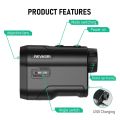 REVASRI Golf Laser Rangefinder 600M Rechargeable Battery,Slope and Flag Pole Lock Vibration for Golfing. 