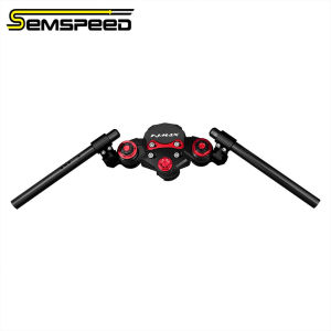 SEMSPEED Motorcycle CNC Handlebar Handle Bar Tube Clip Ons Fork Mount For Yamaha NMAX 155 125 V2 V3 2020-2025