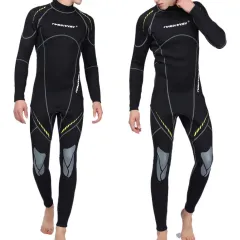 Men's Camouflage 3Mm Neoprene Diving Suit Back Zip Long Sleeves Plus Size  Spearfishing Men Wetsuit For Surfing