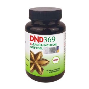❤️Official Store❤️ DND369 Sacha Inchi Oil + Vitamin e 500mg x 60 Softgel Slimming NF369 Zemvelo