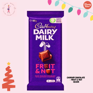 [Bundle of 2] Cadbury Dairy Milk Chocolate - Fruit & Nut