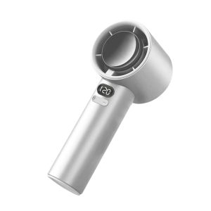 120 Speeds Portable fan mini kipas with Display USB Rechargeable Handheld Fan Cooler in Summer 手持小风扇