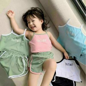 [MẪU MỚI] SET 3 BỘ HAI DÂY THATS KAY KHÁC MÀU CHẤT COTTON MỀM SIÊU ĐÁNG YÊU CHO BÉ 6-18KG. BIBO BABY SHOP