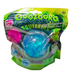 Creative Kids Goozooka Squeezers Toys 3-Piece Set – Shaggy Bingsu & Glow-in-the-Dark Balls