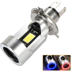 Đèn pha xe máy Y5 viền led 2in1 chân H4 - 45W cực đẹp hàng chất lượng cao siêu sáng phụ kiện xe máy