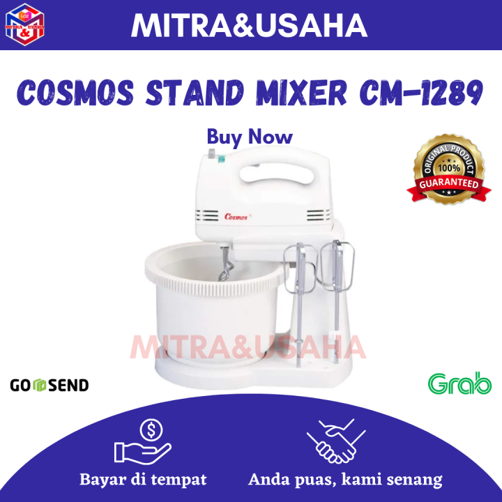 Cosmos Stand Mixer Cm Putih Bergaransi Lazada Indonesia