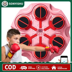 【New Arrival】 Smart Kids Electronic Boxing Target with Music and Light for Home Use Decompression and Fitness Training