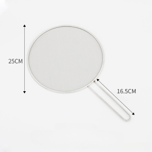 ATRIZ Oil Splatter Stainless Steel Pelindung Percikan Minyak 25 dan 33 cm Dengan Handle
