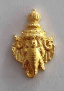 เศียรพระพิฆเนศ หลวงพ่อกอย วัดเขาดินใต้ ปี 2553 แท้100% จากวัด