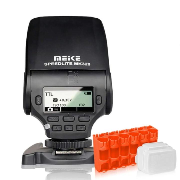 MEIKE MK320C Speedlite Flash TTL Fit Canon Mirrorless DSLR