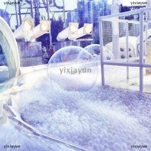 [COD] yixiayun 50pcs/lot Baby Safety Transparent White Plastic Pool Ocean Balls Funny Toys